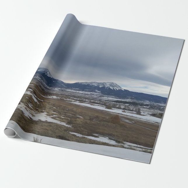 Papel De Regalo MountainScapes (Desenrollado)