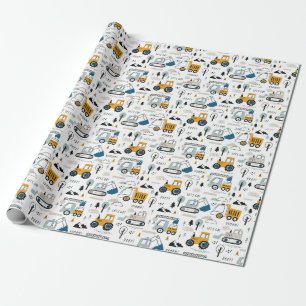 Papel De Regalo Mover el patrón de vehículo