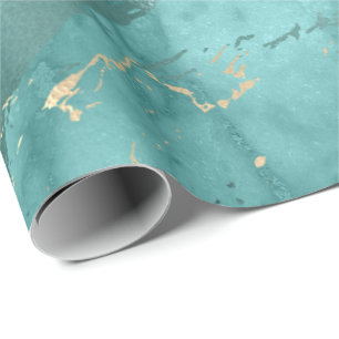 Papel De Regalo Movimientos metálicos de mármol de Tiffany Sone