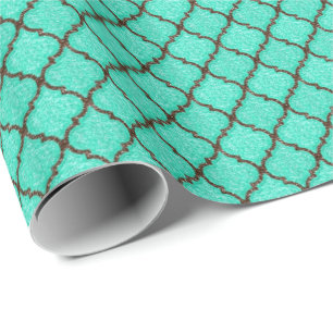 Papel De Regalo MQF Sequins-Mint-Chocolate-GIFT WRAP