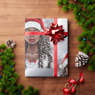 Papel De Regalo Ms Santa Wrapping Paper
