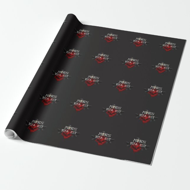 Papel De Regalo Muerte y vida (Desenrollado)