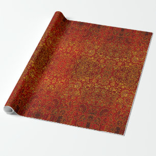 Papel De Regalo Muestras de color ámbar espumoso y bello