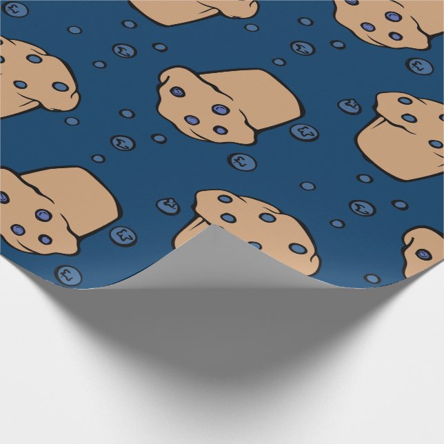 Papel De Regalo Muffins de arándano (Esquina)