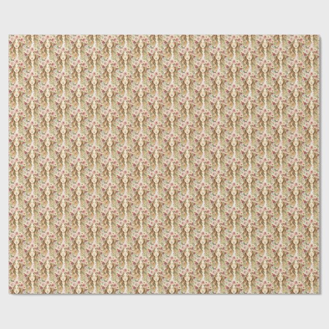 Papel De Regalo Mujer (Superficie plana)