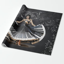 Papel De Regalo Mujer bailarina elegante