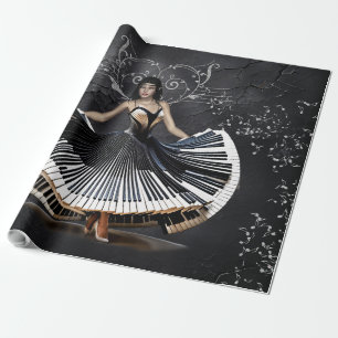 Papel De Regalo Mujer bailarina elegante