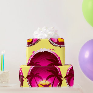 Papel De Regalo Mujer En Una Hamaca