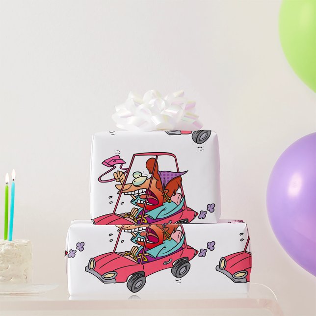 Papel De Regalo Mujer personalizado de la ira vial (Subido por el creador)