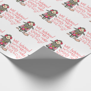 Papel De Regalo Mujeres de buen comportamiento