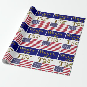 PAPEL DE REGALO MUJERES PARA TRUMP 2020