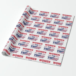 Papel De Regalo Mujeres por Trump - Trump 2020