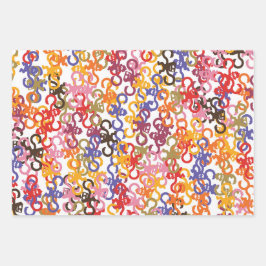 Papel de regalo Multi-Monkey Business 3 hojas