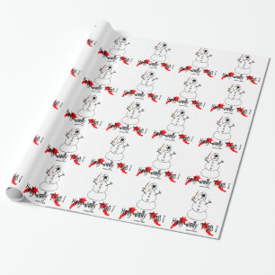 Papel De Regalo Mún escarchado