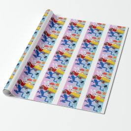 Papel De Regalo Mundo de maravillas