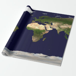 Papel De Regalo Mundo entero - Planeta Tierra
