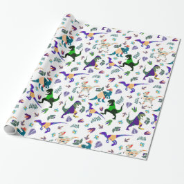 Papel De Regalo Mundo Jurásico