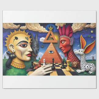 Papel De Regalo Mundo Surreal de Ulysses