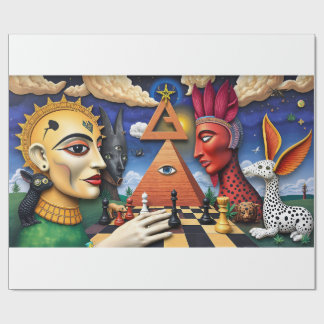 Papel De Regalo Mundo Surreal de Ulysses