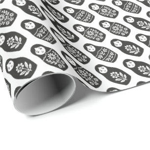 Papel De Regalo Muñecas Rusas