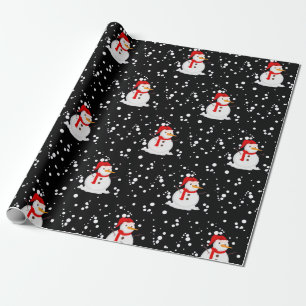 Papel De Regalo "Muñeco de nieve"
