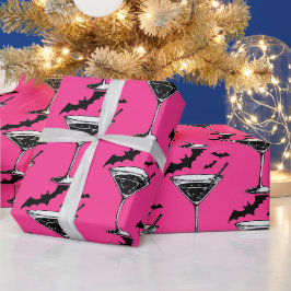 Papel De Regalo Murciélagos Martini