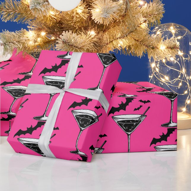 Papel De Regalo Murciélagos Martini (Vacaciones)