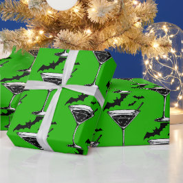 Papel De Regalo Murciélagos Martini