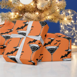 Papel De Regalo Murciélagos Martini