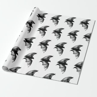 Papel De Regalo Murciélagos Vampiros Góticos