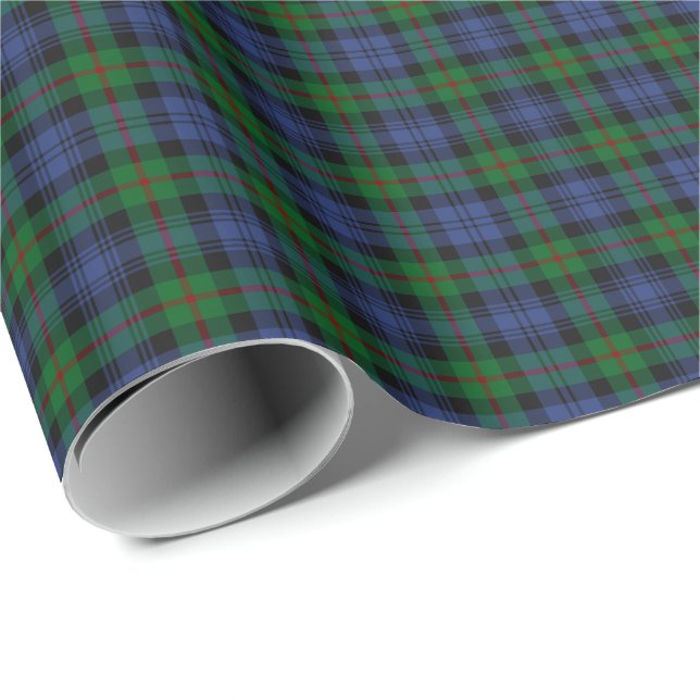 Papel De Regalo Murray Clan Tartan (Esquina del rollo)