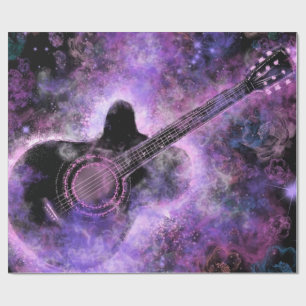 Papel De Regalo Música de guitarra romántica - Sonido mágico