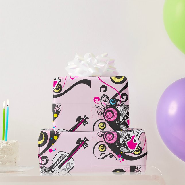 Papel De Regalo Música de violín (Subido por el creador)