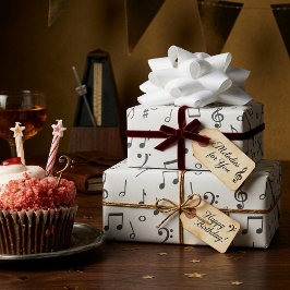 Papel De Regalo Musical