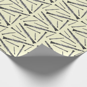 Papel De Regalo Músico Clarinet Music Teacher Band