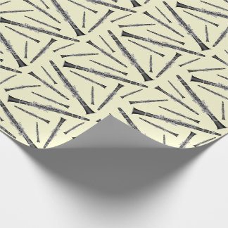 Papel De Regalo Músico Clarinet Music Teacher Band