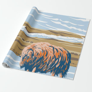 Papel De Regalo Musk Ox
