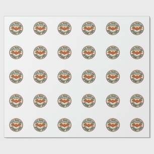 Papel De Regalo Muslos Gruesos de Murciélago de Halloween Vibracio