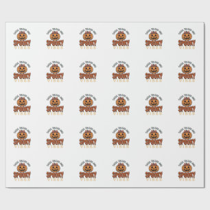 Papel De Regalo Muslos Gruesos Y Vibraciones Espeluznantes Calabaz