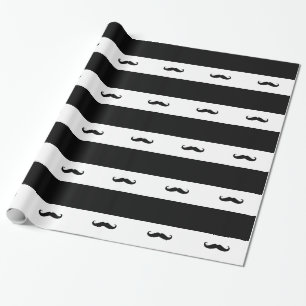 Papel De Regalo Mustaches