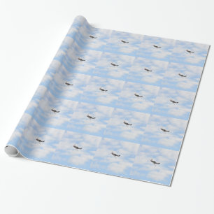 Papel De Regalo Mustango P51 en vuelo