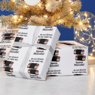 Papel De Regalo Musubi Déjame Disfrutar Mi Spam Musubi