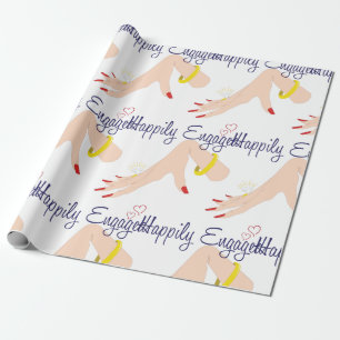 Papel De Regalo Muy contenta