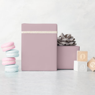 Papel De Regalo MVB Color claro malva sólido