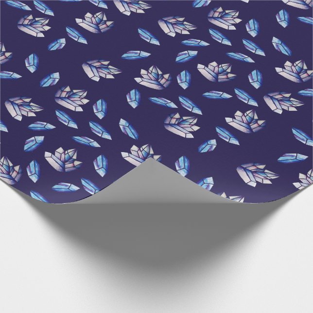 Papel De Regalo Mystic Crystals Witchy Vibes (Esquina)
