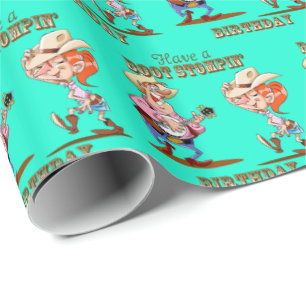 Papel De Regalo Nacimiento de la estompa de arranque de la lechera