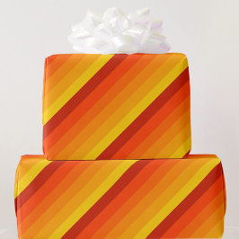 Papel De Regalo Naranja Amarillo Feliz cumpleaños Giftwrap Añadir 