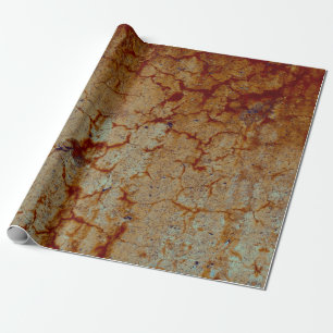 Papel De Regalo Naranja de textura Descomposición Rústica de la 