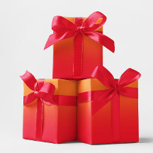 Naranja moderno y Ombre rojo