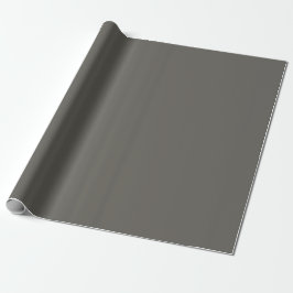 Papel De Regalo Naranja Oscuro Grisáceo Ironside Estallido de Colo